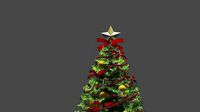 Cristmas tree New Year theme
