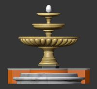 landscaping fountain