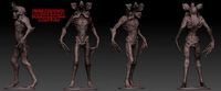 Demogorgon statue 3d model