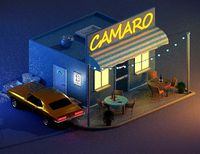 a car chevrolet camaro