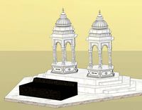 3D Modeling of Real Temple located in INDIA