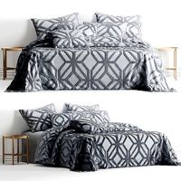 Adairs Willow Silver Coverlet
