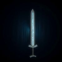 Magic Sword  Textures and OBJ