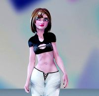Annya Leona Female Rigged Blender Character