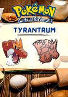 Amazing Pokemon Tyrantrum Cookie Cutter Stamp Cake Decorating