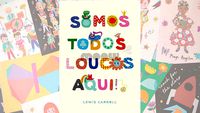 pôster infantil - somos loucos