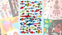 pôster infantil - peixes