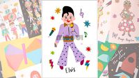 pôster infantil - elvis