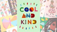 pôster infantil - cool and kind