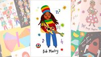 pôster infantil - bob marley