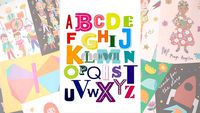 pôster infantil - abc