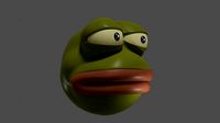 Pepe the Frog Head