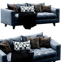 Leather Sofa Willy Slim By Marac