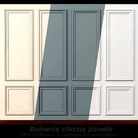 Wall molding 14  Boiserie classic panels