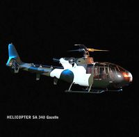 Helicopter SA340 Gazelle