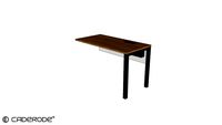 Mesa de Trabalho Plataforma Simples c/ Pé Eco Easy - 1200x600 - LD