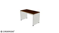 Mesa de Trabalho Plataforma Simples Principal c/ Pé Painel Easy - 1200x600