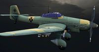Dive-Bomber Ju 87 Stuka Hand-Painted