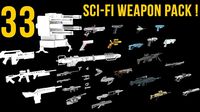 Sci-Fi Weapons Pack