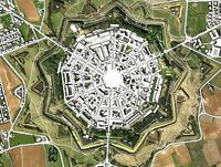 Cityscape Palmanova Italy