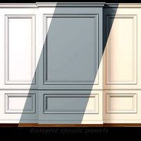 Wall molding 9 Boiserie classic panels