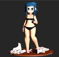ramona scott pilgrim 25cm | 3D