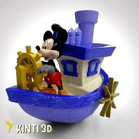 Mickey Steamboat Willie | 3D