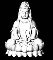 guanyin buddha | 3D
