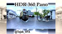 HDR 360 Pano - Weller Court Space Shuttle Challenger Memoria