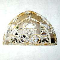 Vintage Arch Transom Mirror
