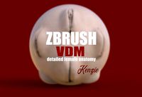 KENZIE- ZBRUSH VDM- OBJ- FEMALE ANATOMY