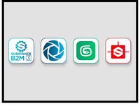 3D Software Icon Collection PSD ICO PN