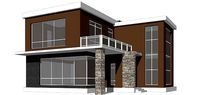 Villa A Sketchup