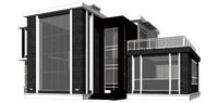 Villa C Sketchup
