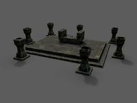 Divine stand altar