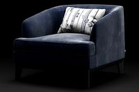 Eichholtz Monterey Midnight Blue Velvet
