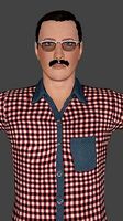 Man Amir Low-poly Game-Ready 3D Model