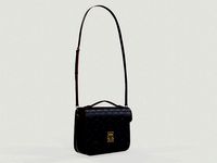 Louis Vuitton Pochette Metis Bag Monogram Navy Blue Red
