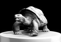 Large land turtle
