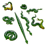 Emerald Tree Boa - 3D Mesh