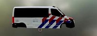 Dutch Politie ME Bus Model Game Ready