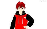 SciFi 3d anime kawaii boy character c27