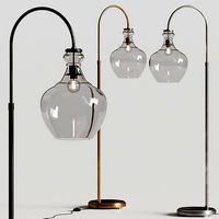 Pottery Barn Flynn Recycled Glass Floor Lamp
