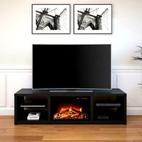 Braydon TV Stand with Fireplace Included
