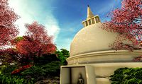 Buddhist Stupa 3d model