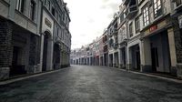 arcade streets shophouse Building