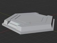 6 sided landing pad