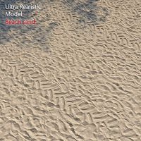 Ultra realistic Beach sand geometry  2