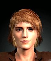 3d model of Emma Watson Hermione harry potter