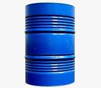 barrel metal blue